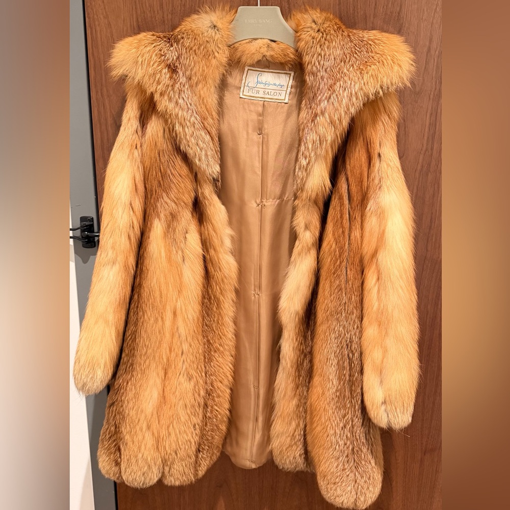 Oscar de la Renta Golden Brown Teddy Jacket
